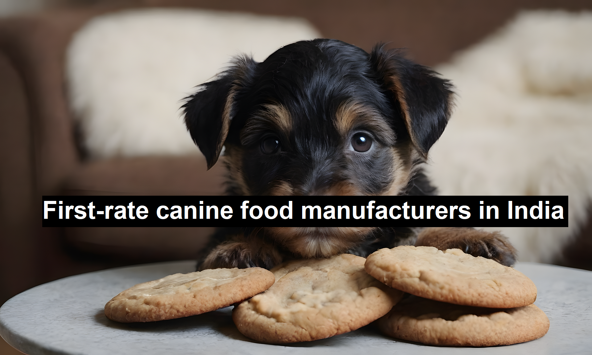 First-rate Canine Food Manufacturers in India